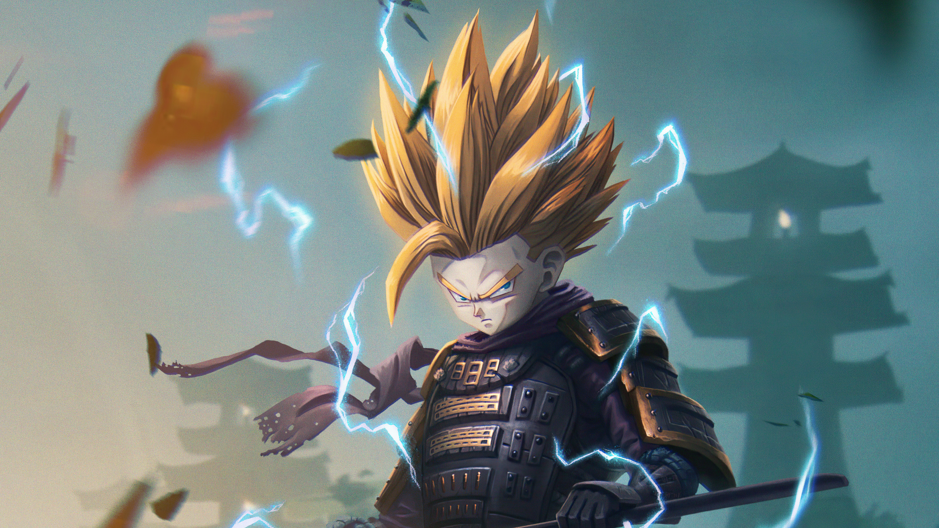 samurai son gohan 4k 1696340079