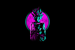 son goku dragon ball super dark 4k 1696172506