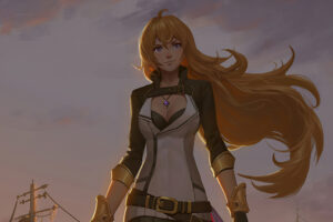 yang fan art of the rwby 4k 1696357668