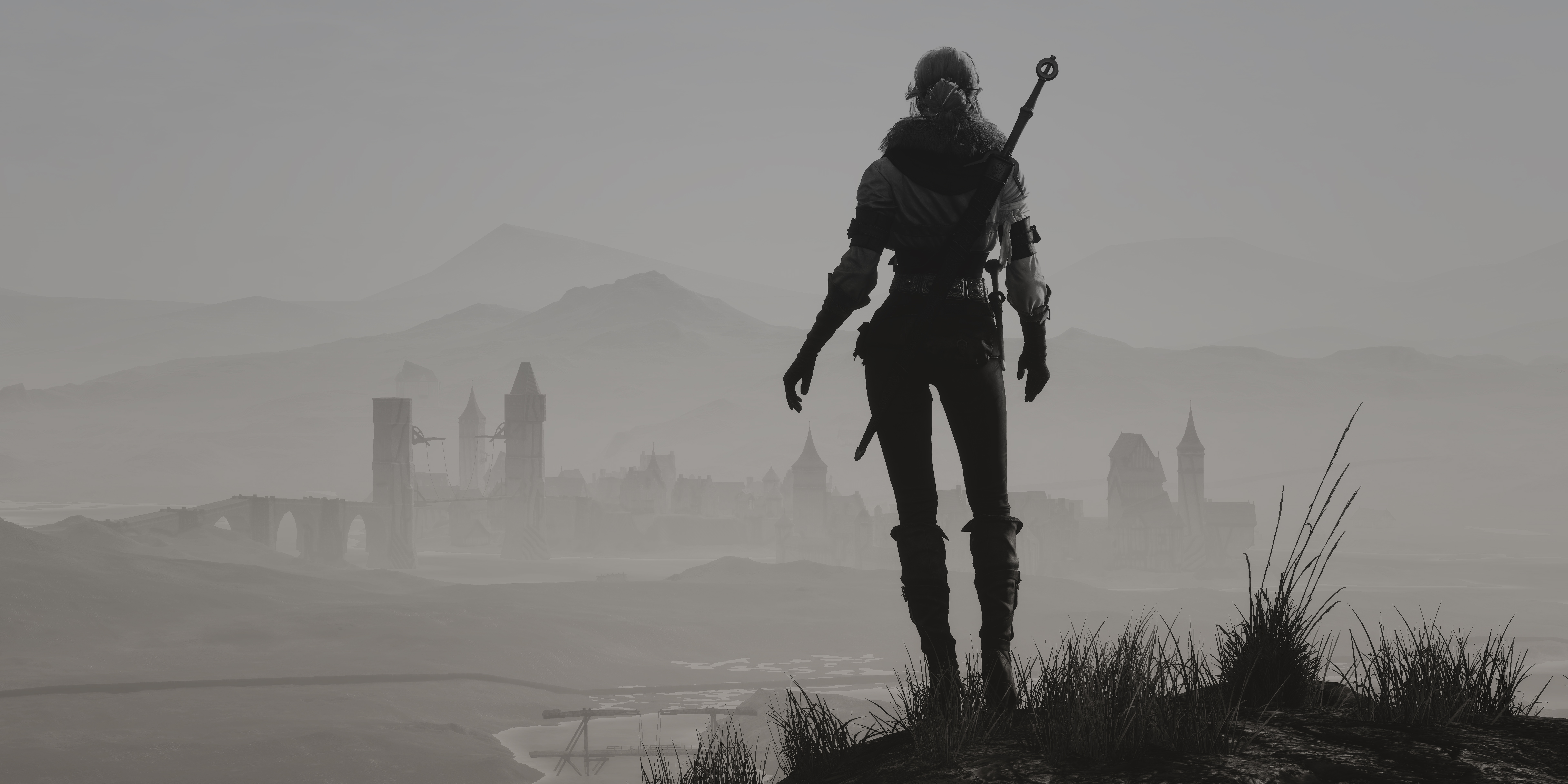 ciri the witcher 3 wild hunt minimal 8k b6.jpg