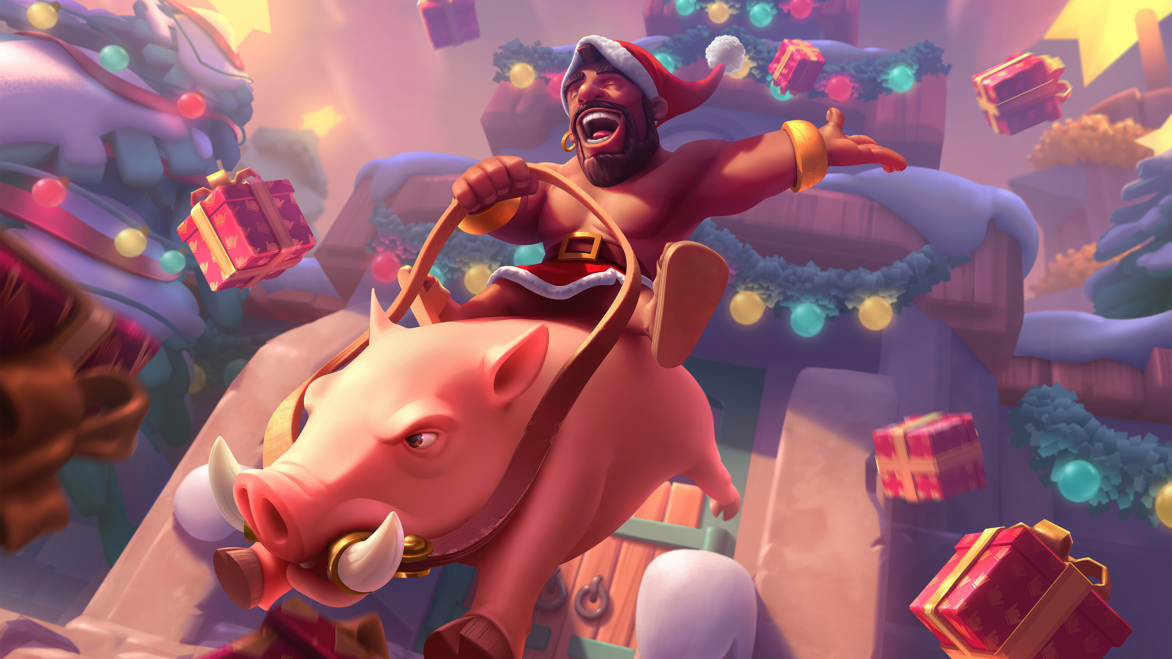 clash royale santa hog rider 4k sl.jpg