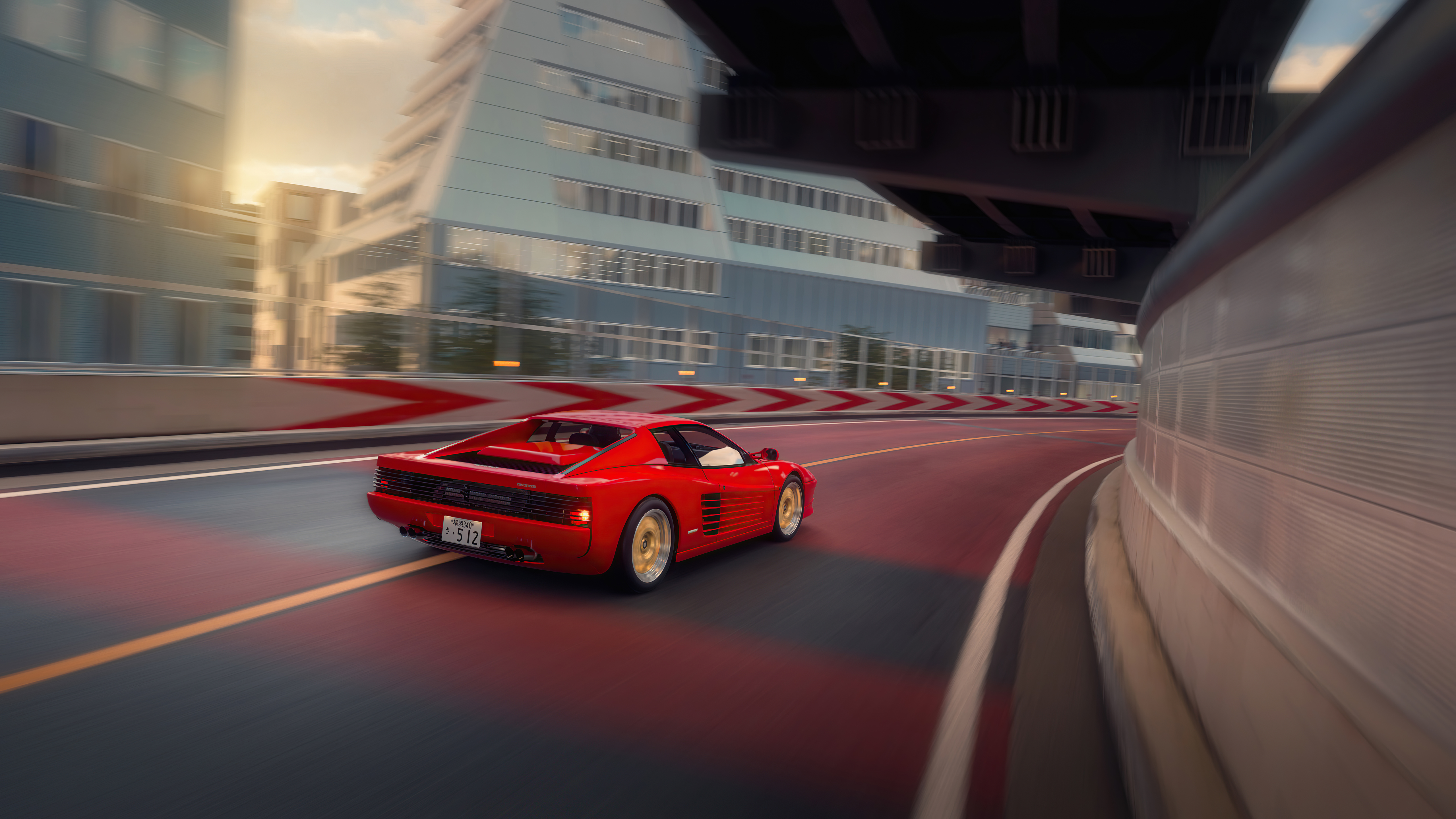 ferrari testarossa in tokyo gran turismo 7 5k u6.jpg