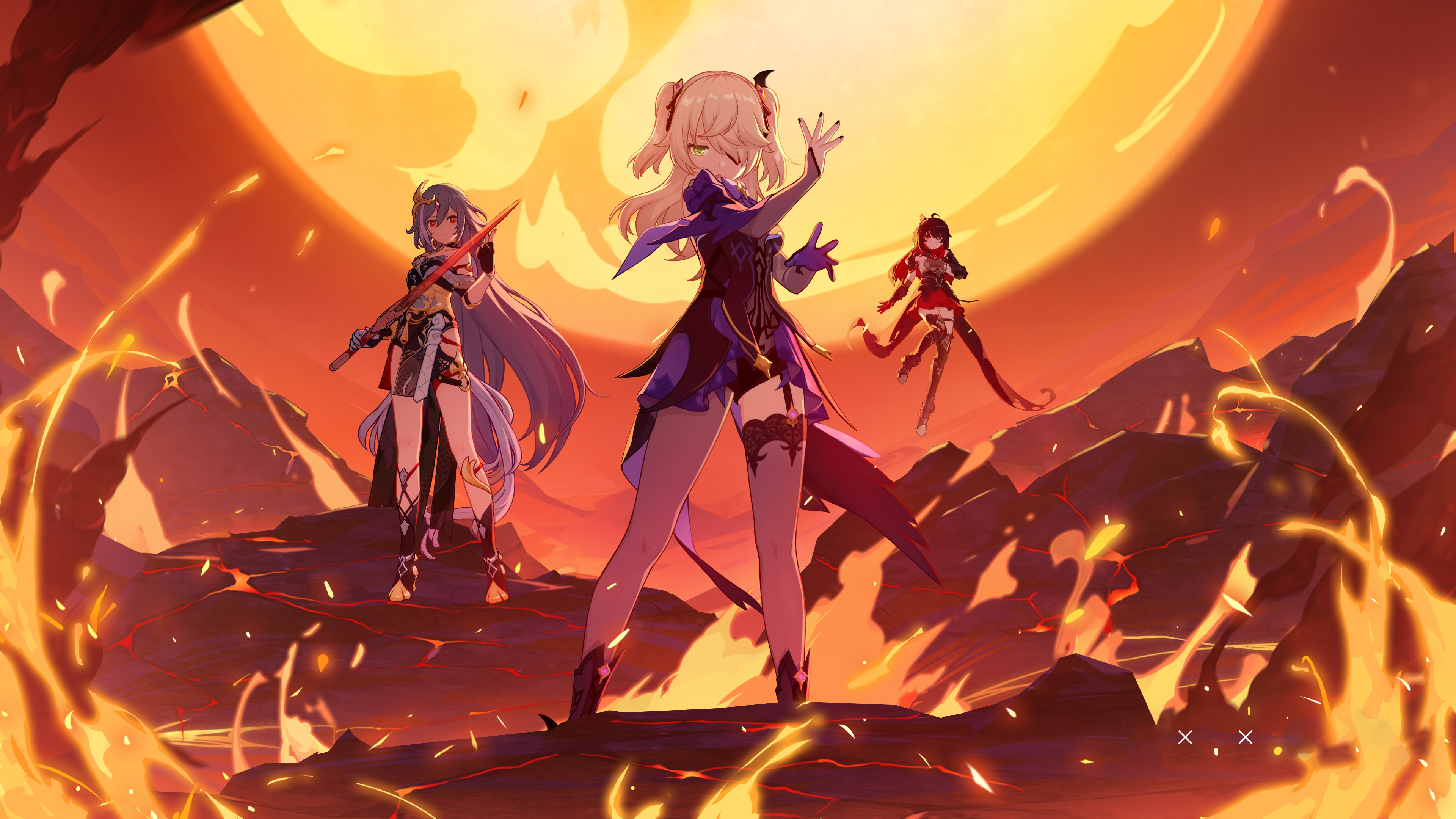 honkai impact 3rd x genshin impact 4k vl.jpg