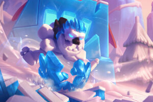 ice golem clash royale 4k z2.jpg