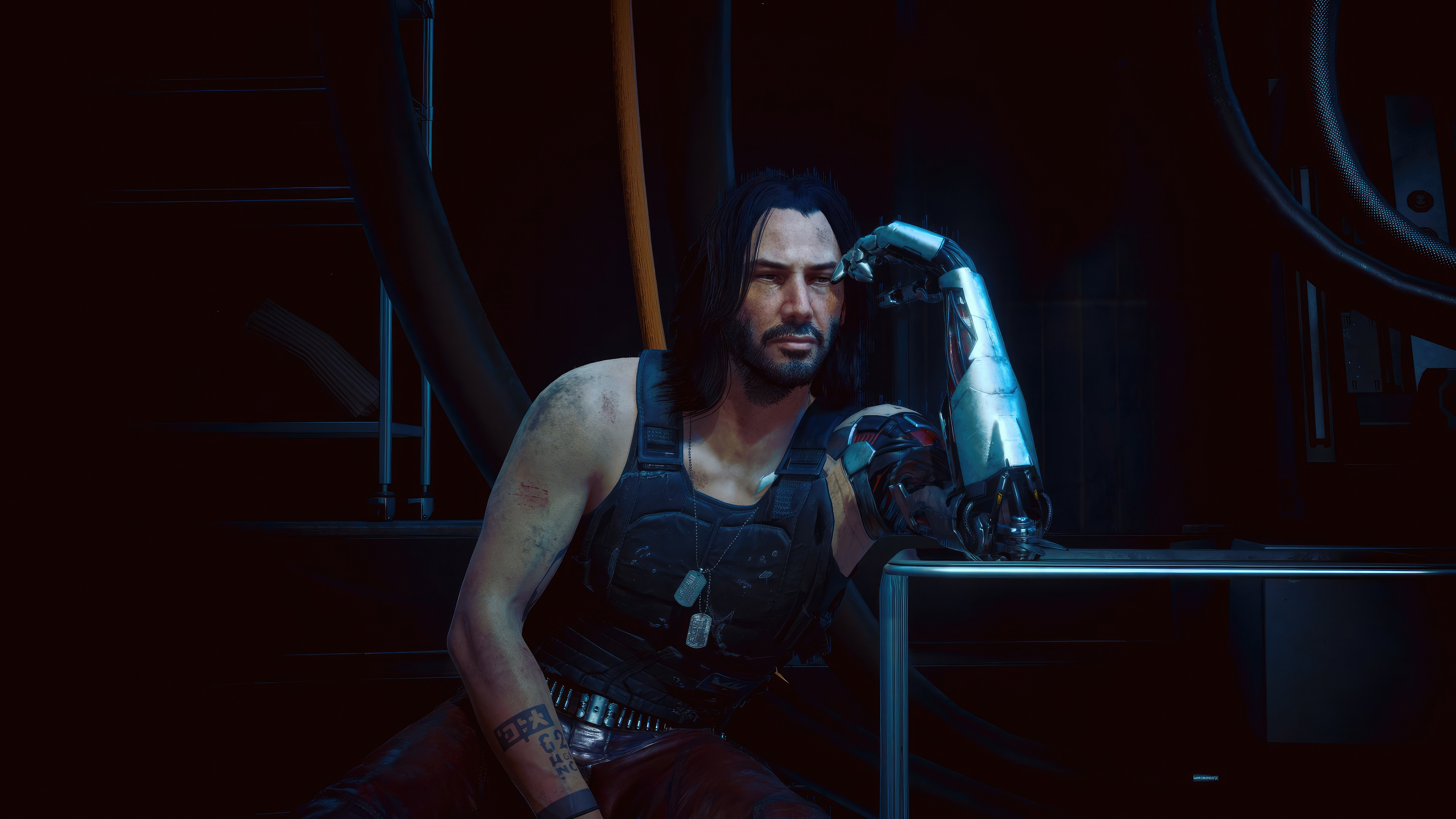 johnny silverhand in cyberpunk 2077 4k 1698849106