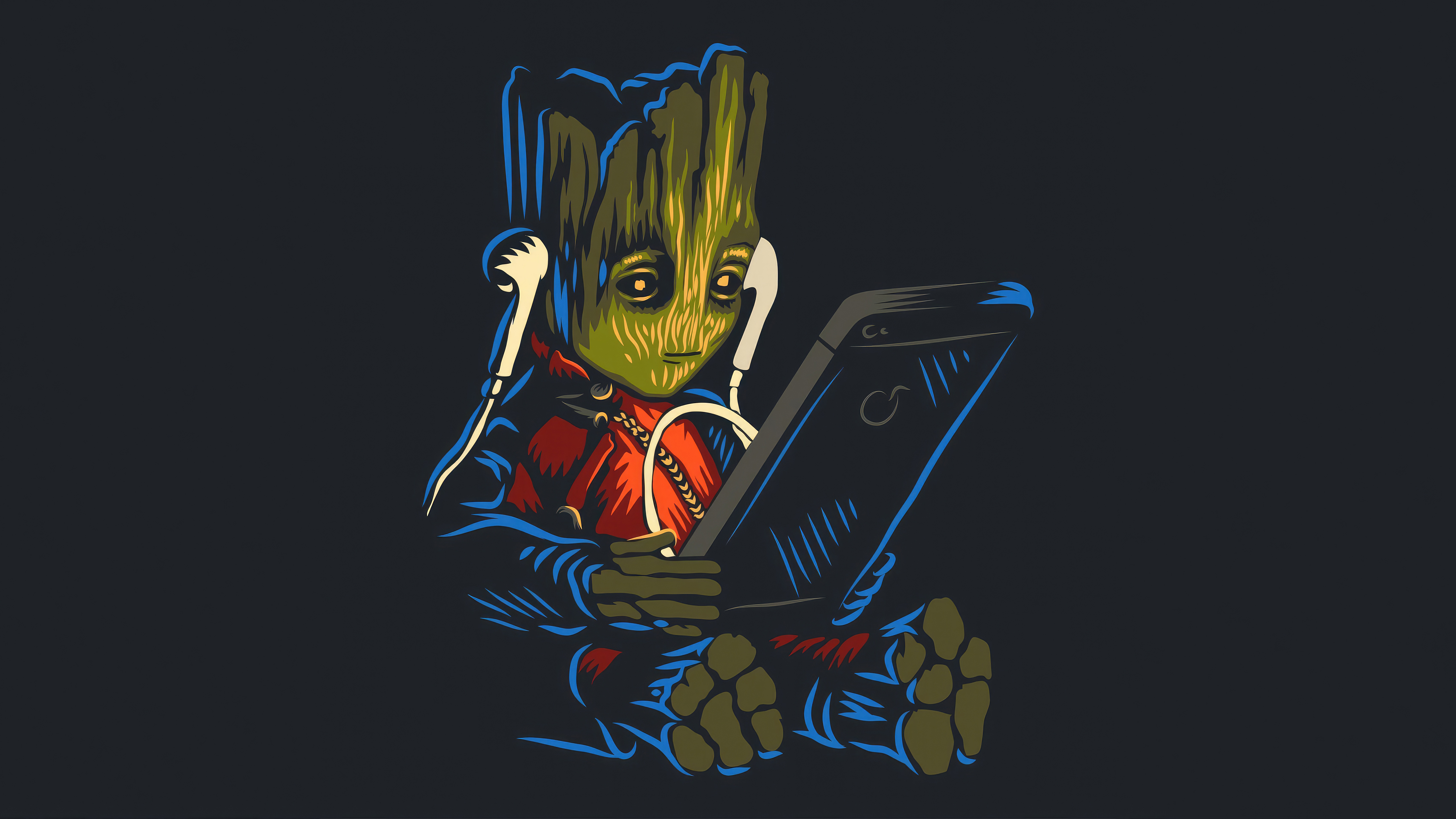 baby groot listening to music qi.jpg