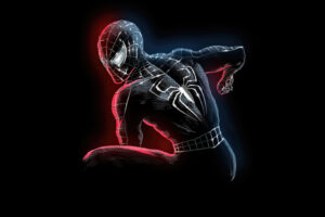 black spider man artwork 5k x0.jpg