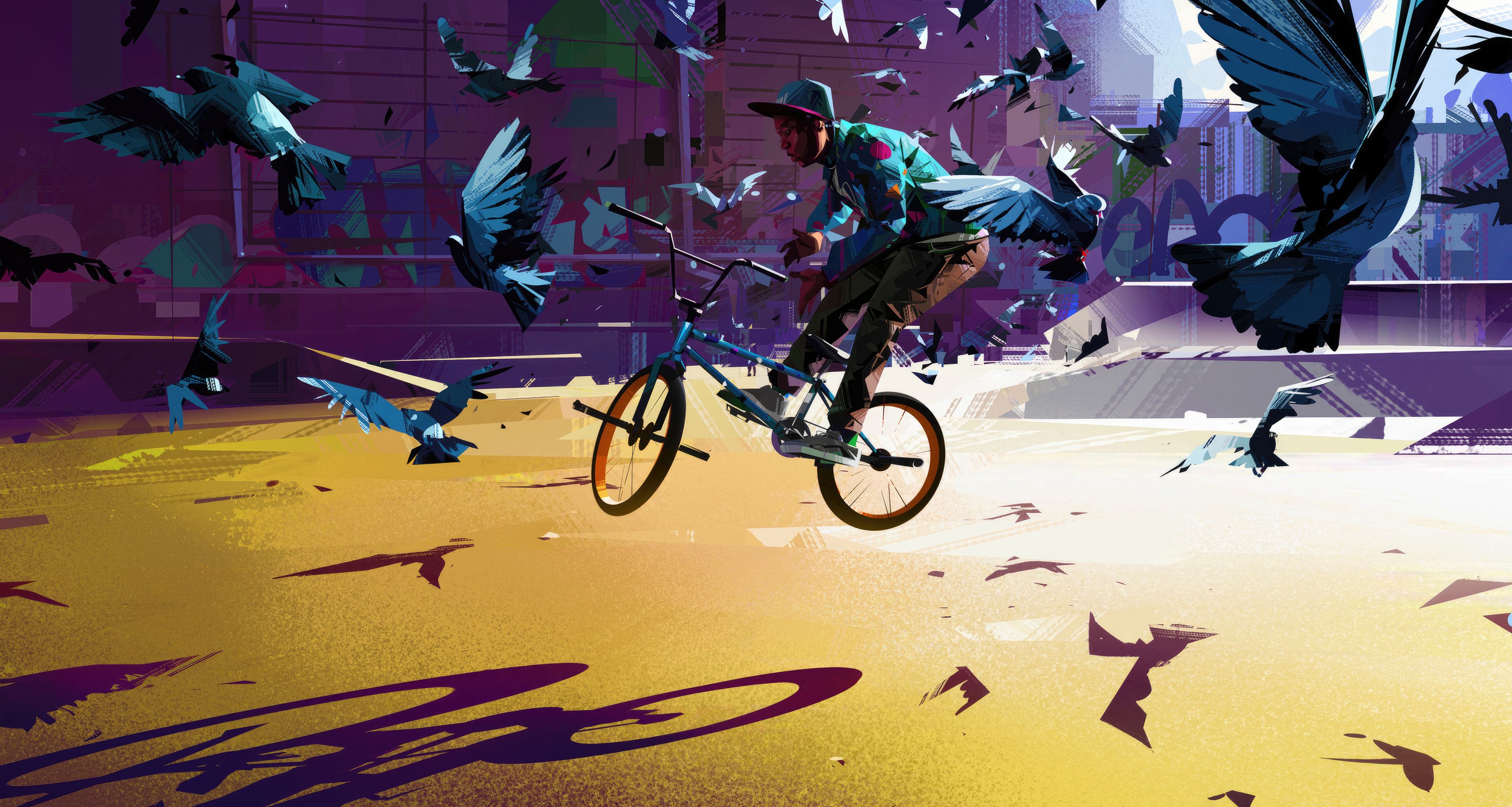 bmx rider city 4k nh.jpg