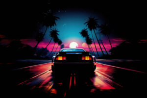 delorean and outrun sunset c1.jpg