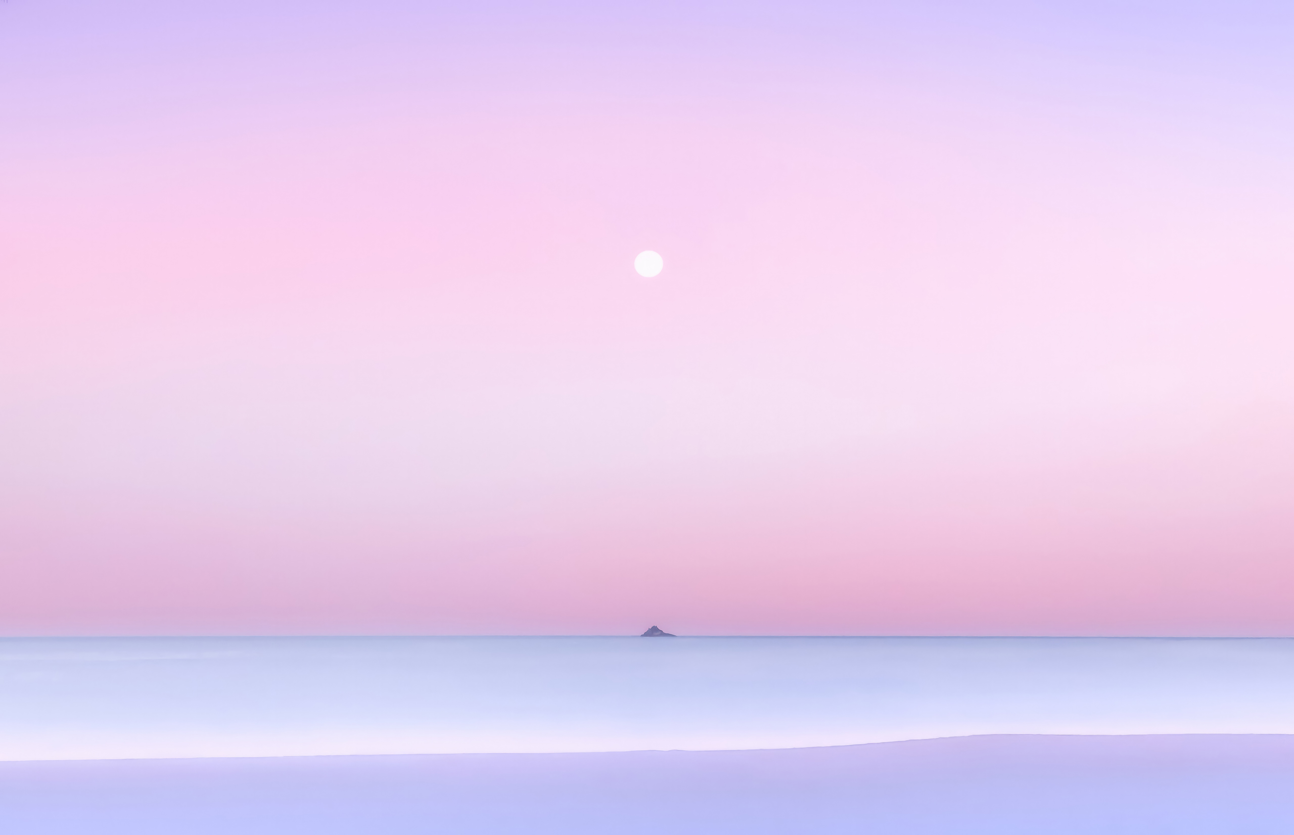 dreamy blush serene pink landscape in minimalist style zg.jpg