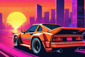 retrowave stylin car 4k zy.jpg