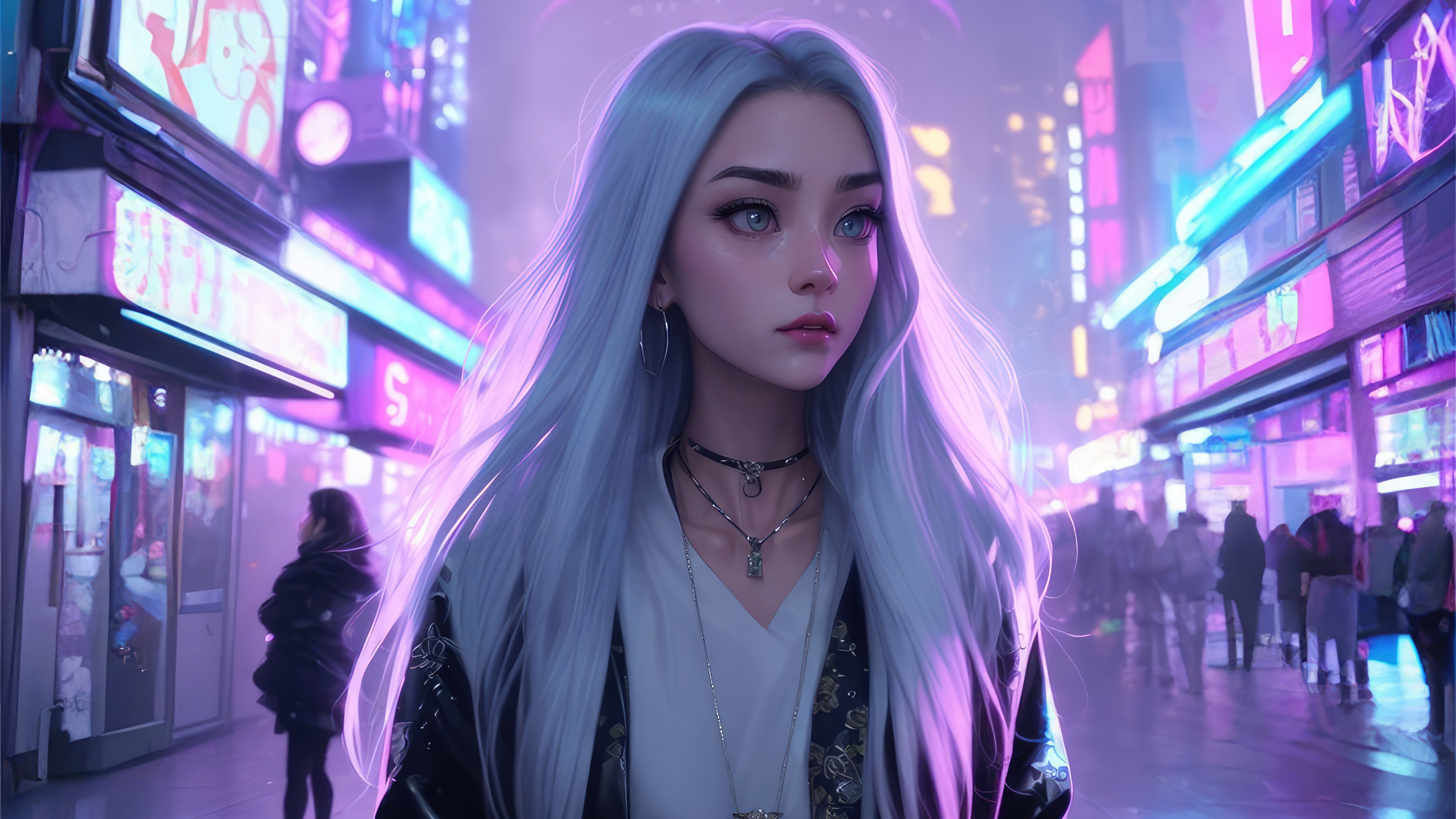 silver haired girl in a neon city tb.jpg