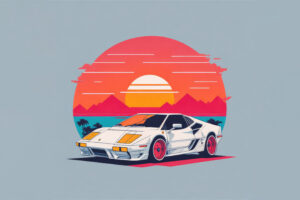 vintage vibes minimal sunset ride in glory 5k wm.jpg