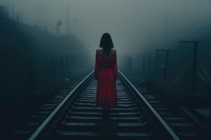 walking in dark rail road 4k l0.jpg