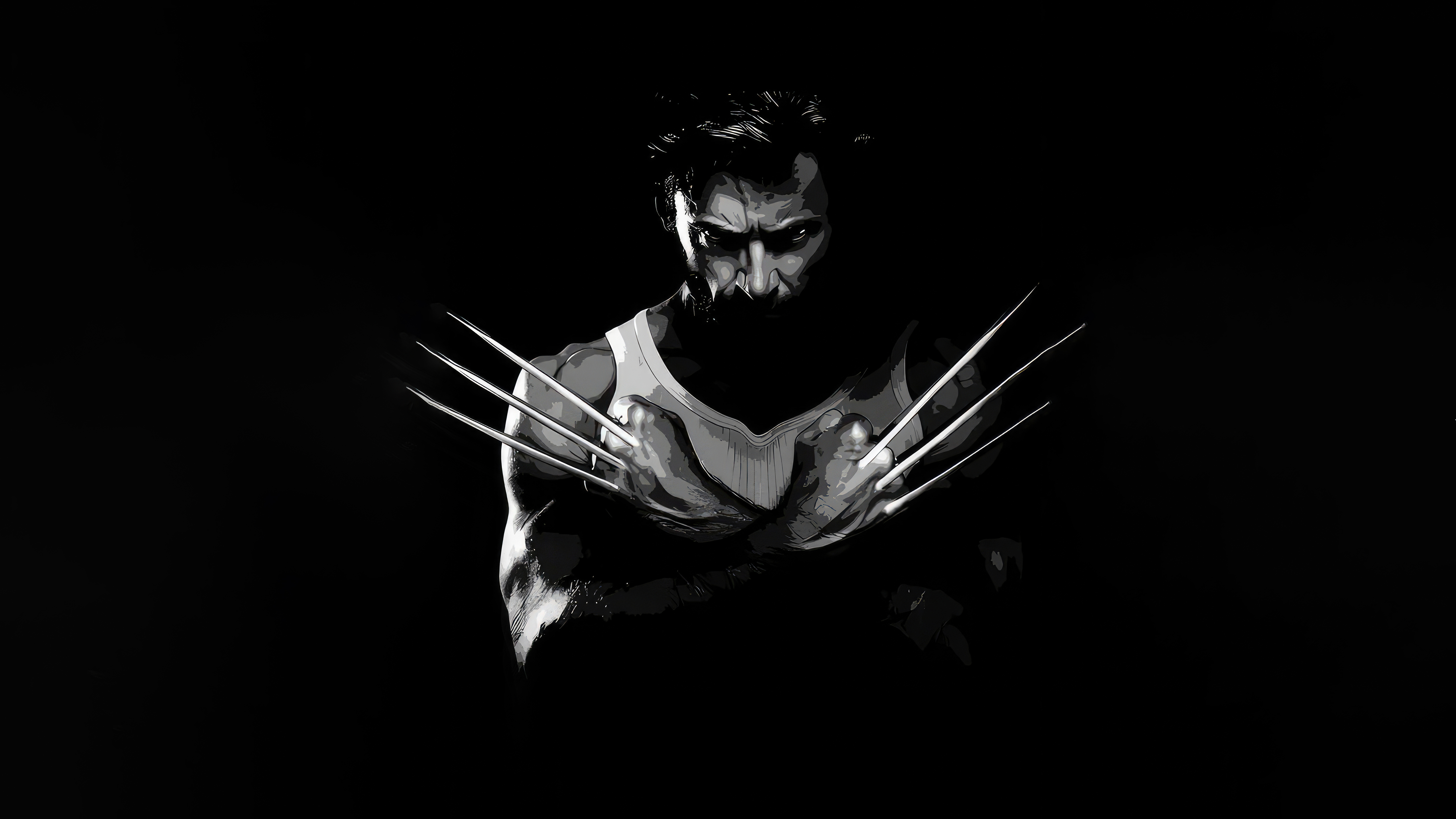 wolverine monochrome 5k a0.jpg