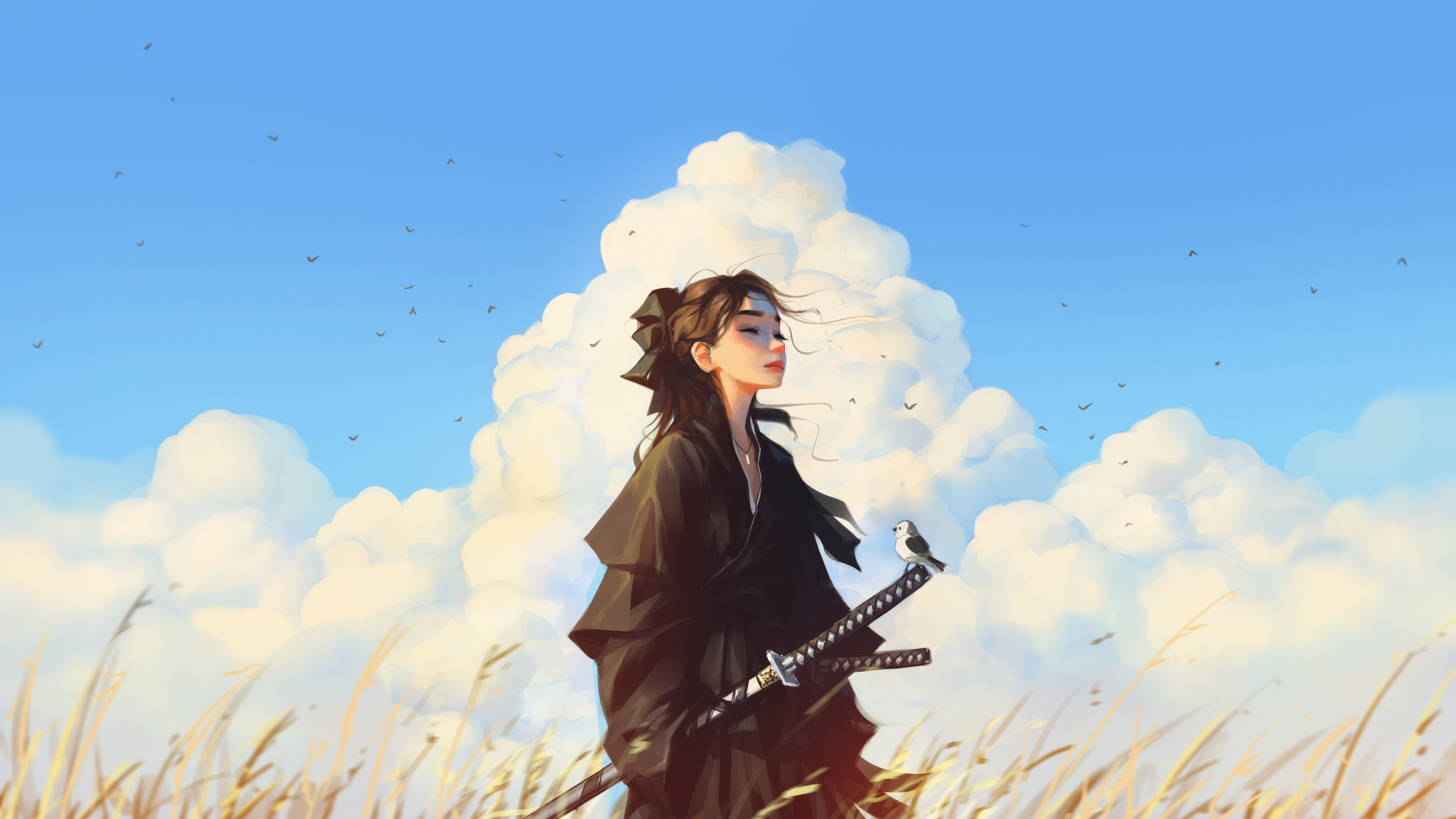 women with sword hair blowing in the wind mj.jpg