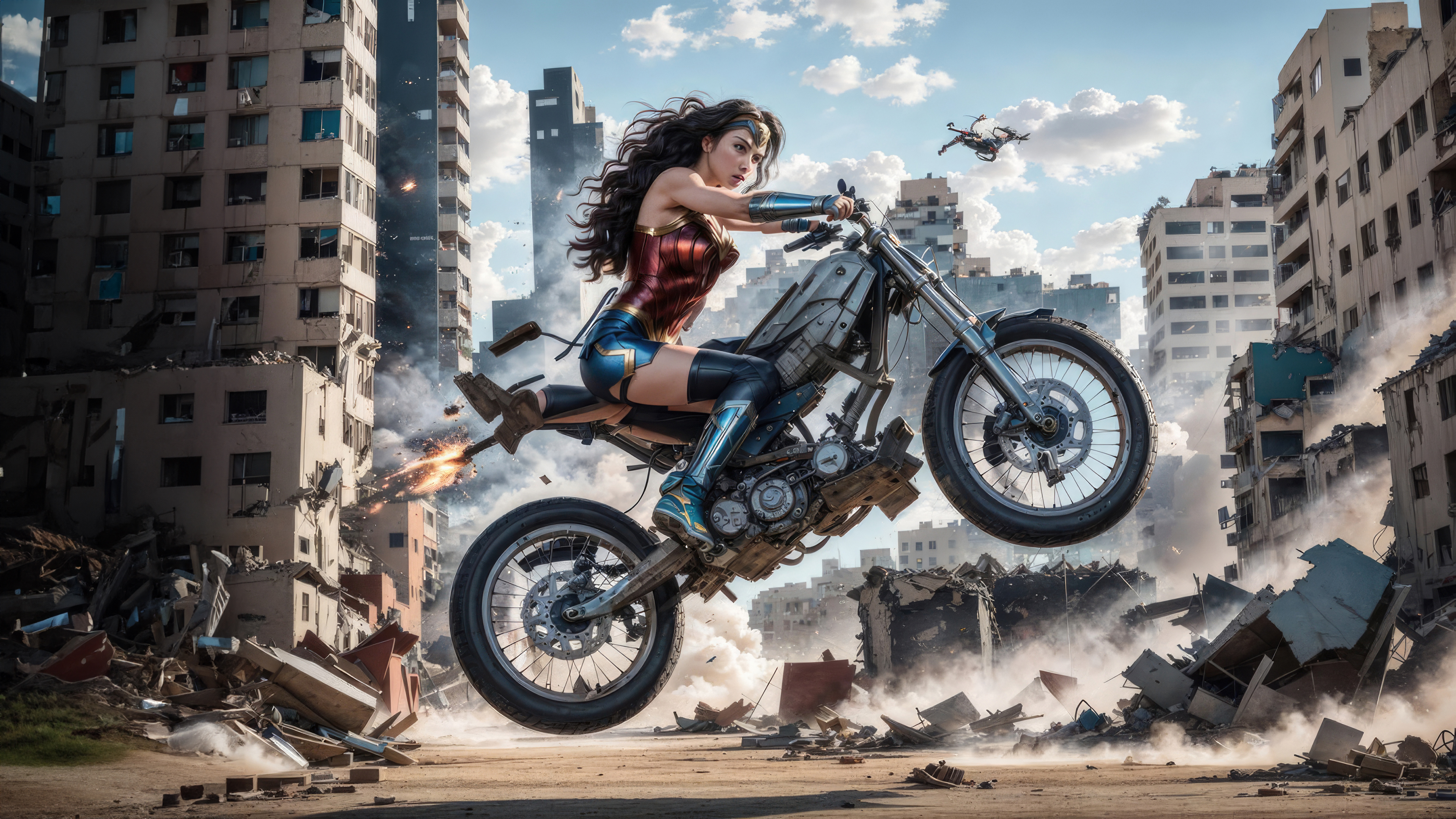 wonder woman cruising on her bike k5.jpg