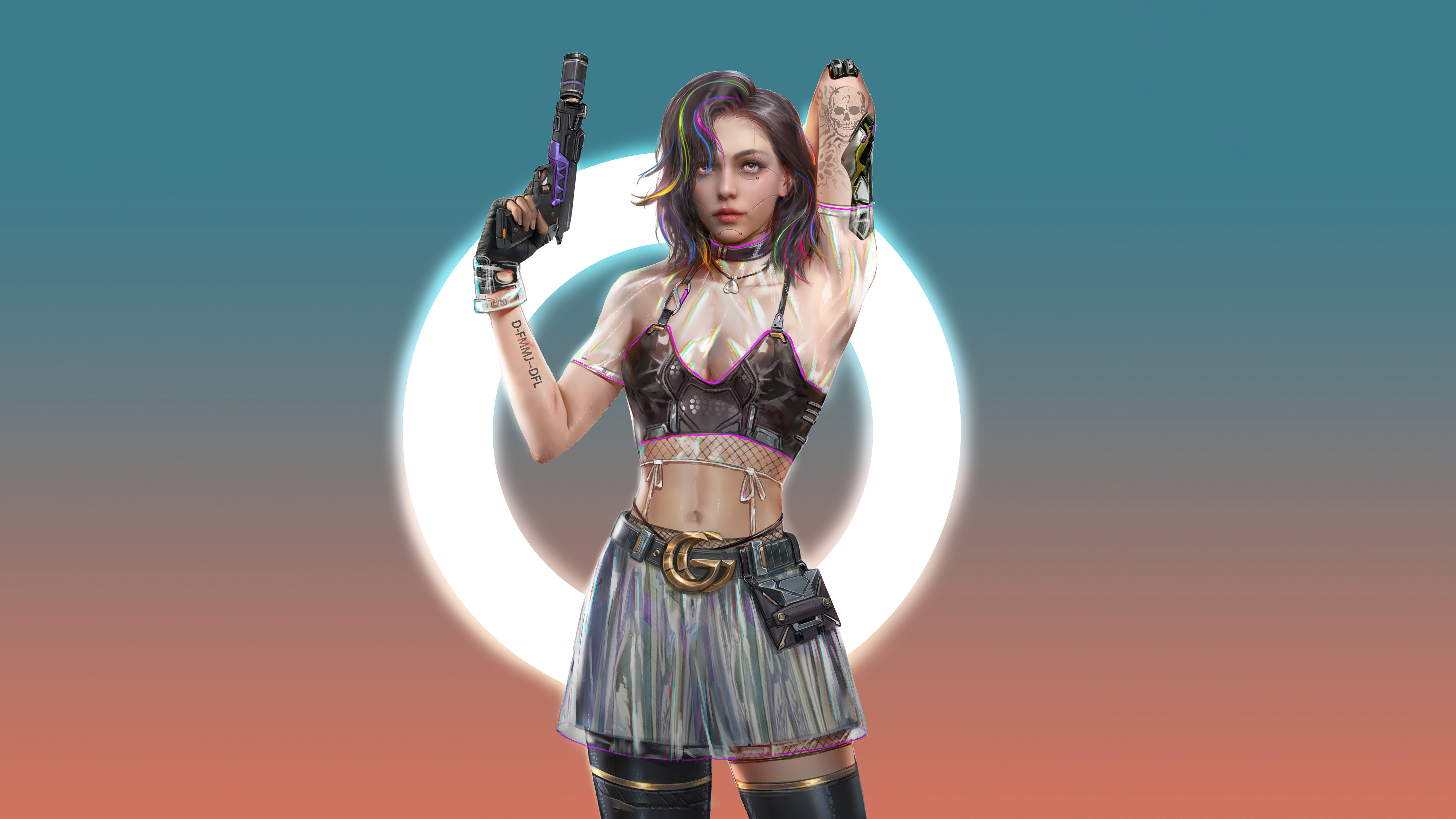 scifi cyber girl with gun a3.jpg