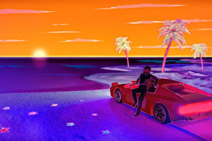 car racer sunset beach ax.jpg