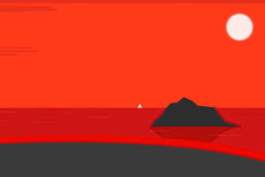 red beach minimal 8k yl.jpg