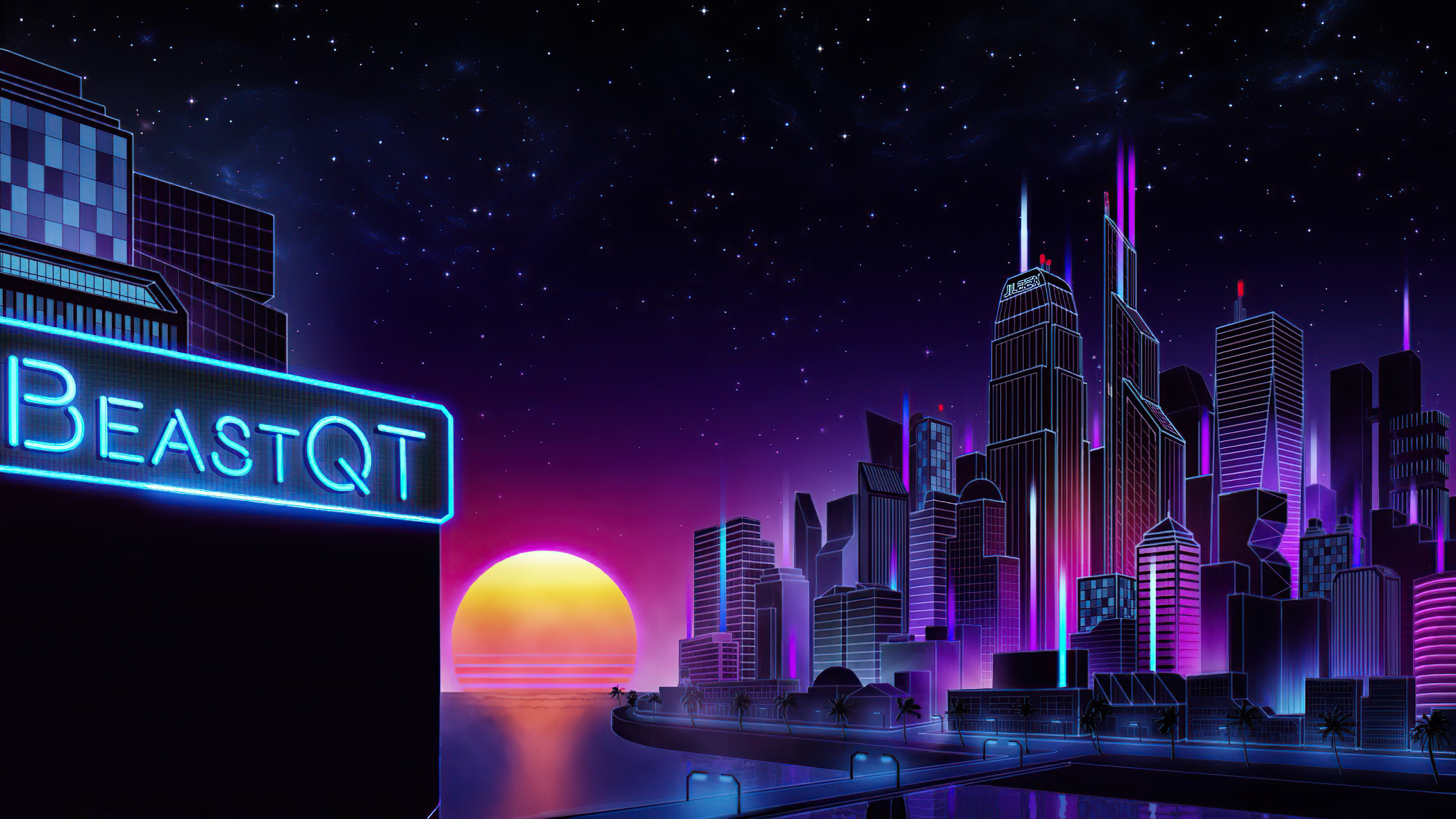 retrowave city evening sunset xm.jpg